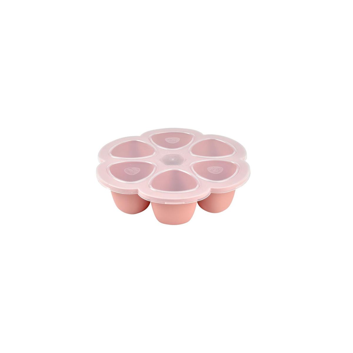 Beaba Multiportions silikon posude 6/1 90ml, roze 