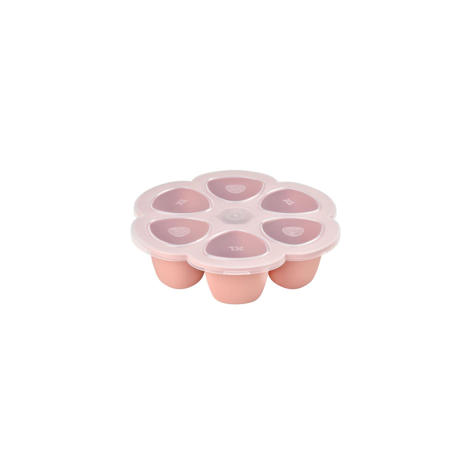 Beaba Multiportions silikon posude 6/1 150ml, roze 