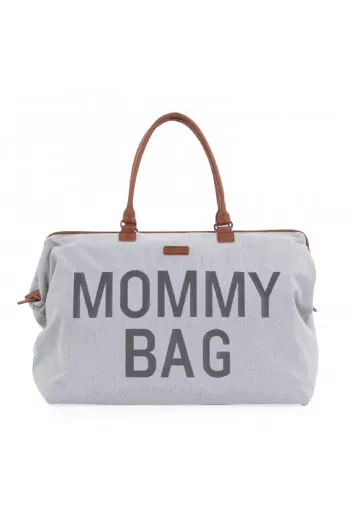 Child home Mommy Bag Big, Ručna torba canvas, grey 