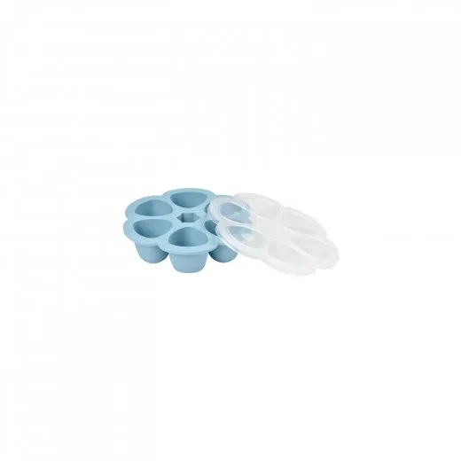 Beaba Multiportions silikon posude 6/1 150ml,plava 