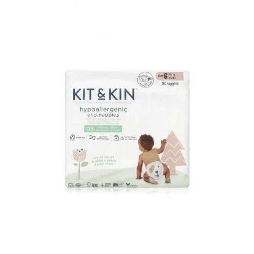 Kit & Kin pelene veličina 6  14+kg (26 pack) 